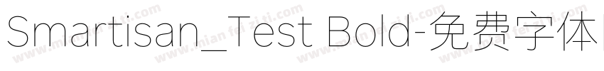 Smartisan_Test Bold字体转换